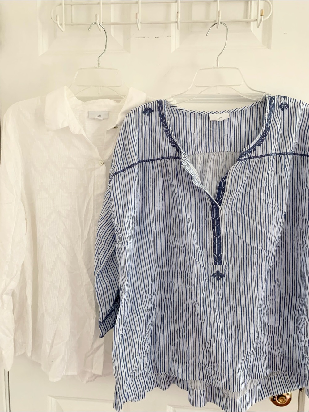 J Jill Cotton Tops- 2 tops